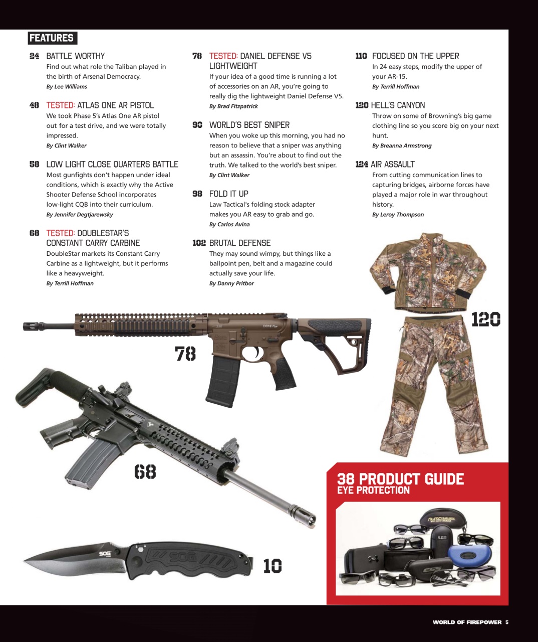 World of Fire Power Preview Pages