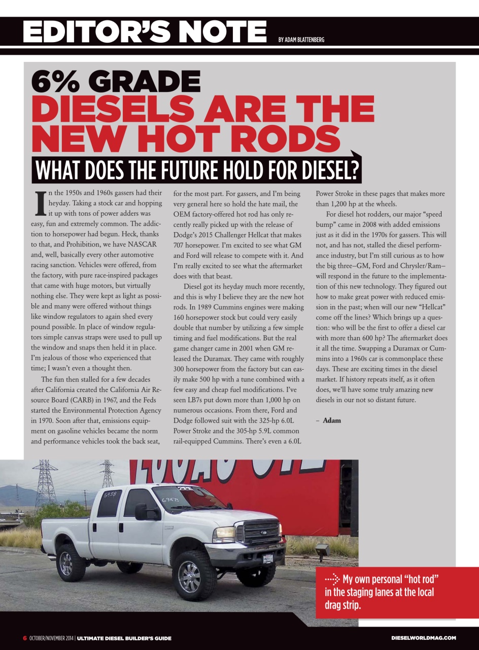 Ultimate Diesel Builders Guide Preview Pages