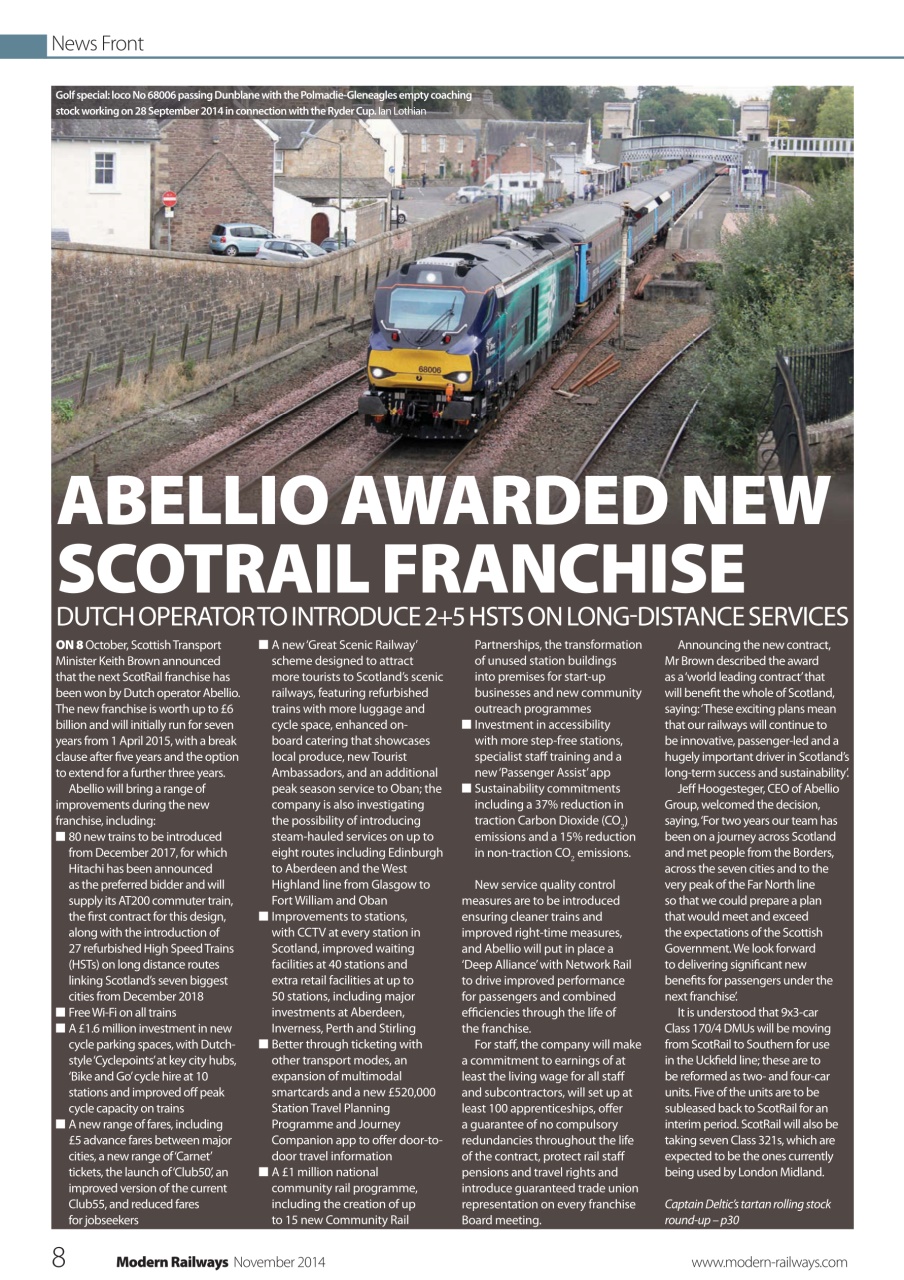 Modern Railways Preview Pages