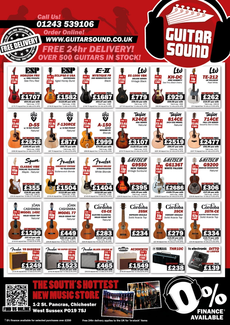 Guitar Techniques Preview Pages