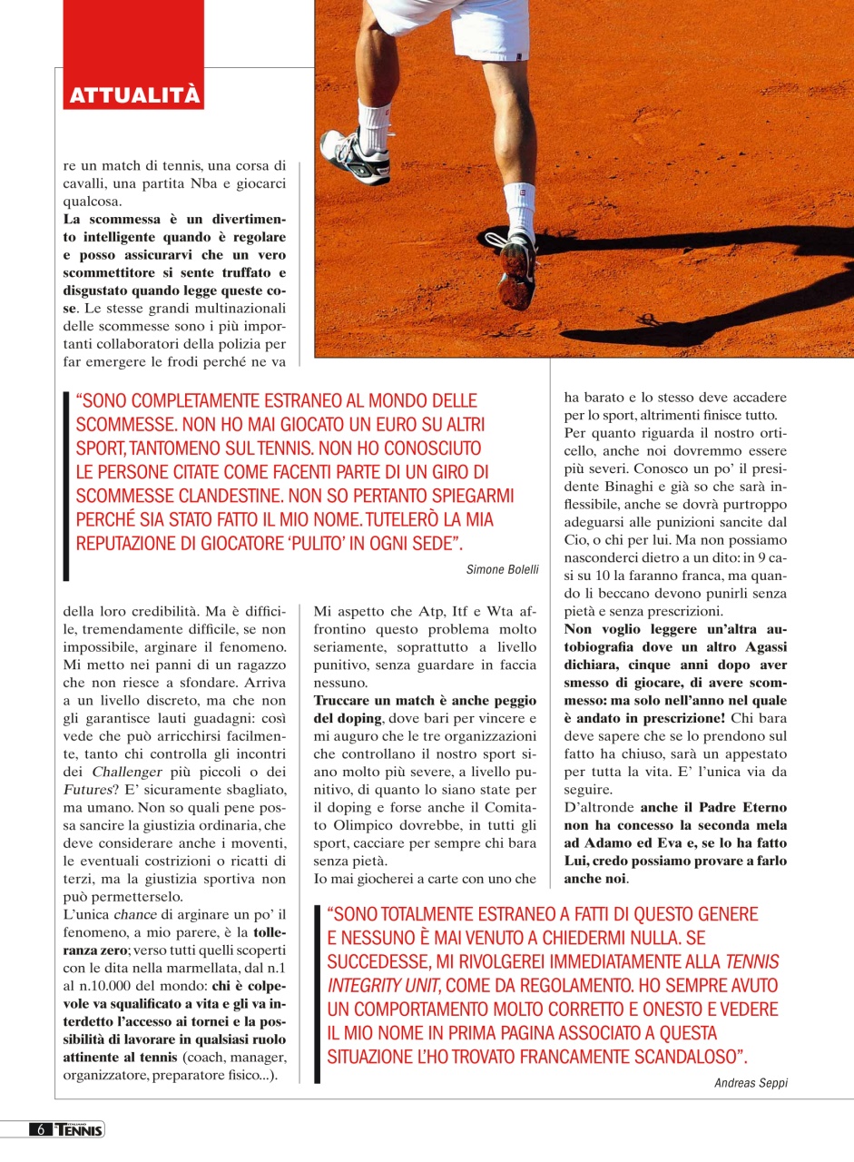 Il Tennis Italiano Preview Pages