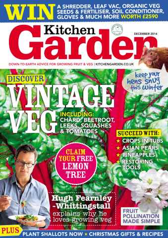 Kitchen Garden Magazine issue December 2014