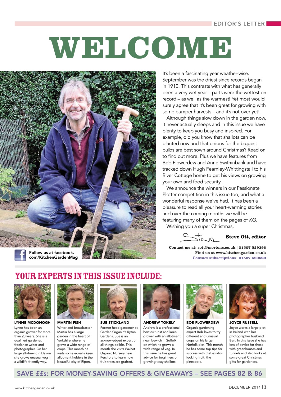 Kitchen Garden Magazine Preview Pages