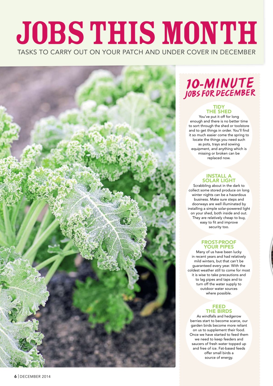 Kitchen Garden Magazine Preview Pages