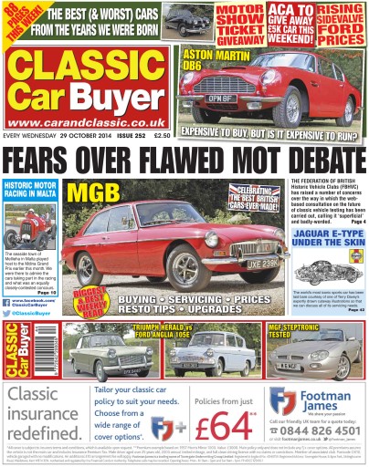 Classic Car Buyer issue 