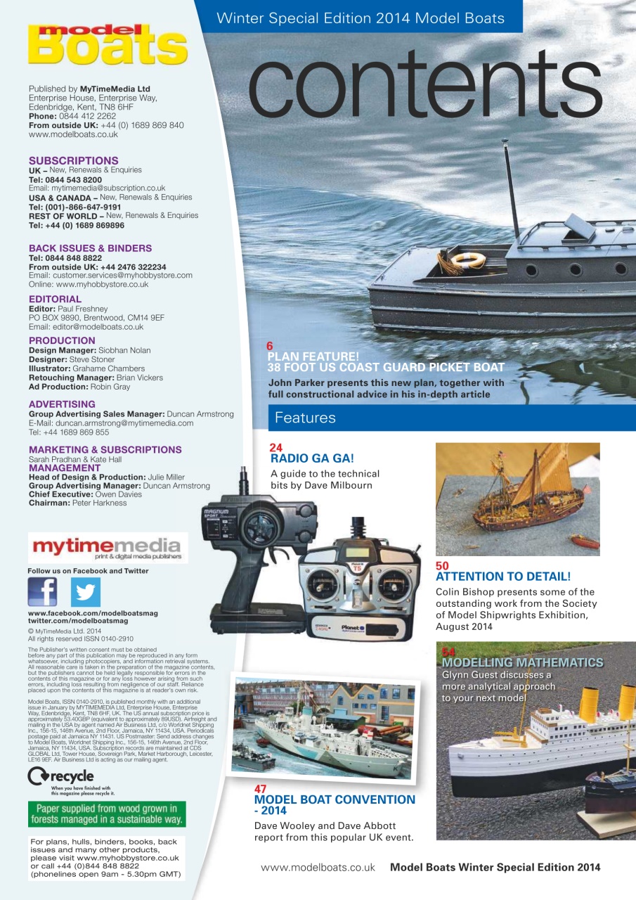 Model Boats Preview Pages