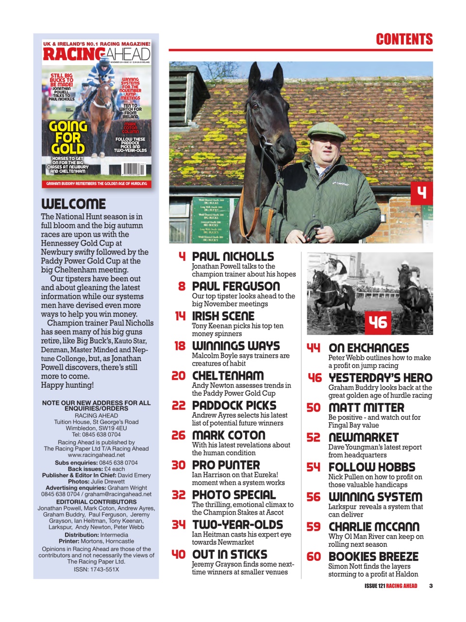Racing Ahead Preview Pages