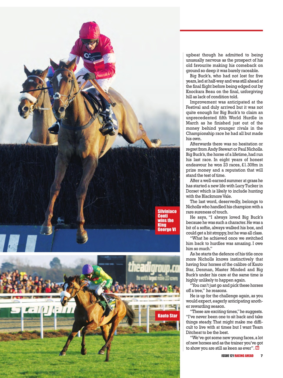 Racing Ahead Preview Pages