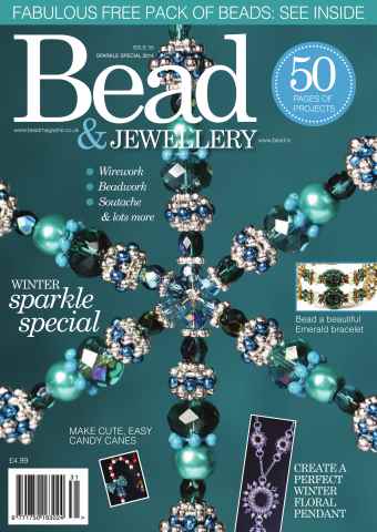Bead & Jewellery Magazine issue WINTER SPARKLE SPECIAL