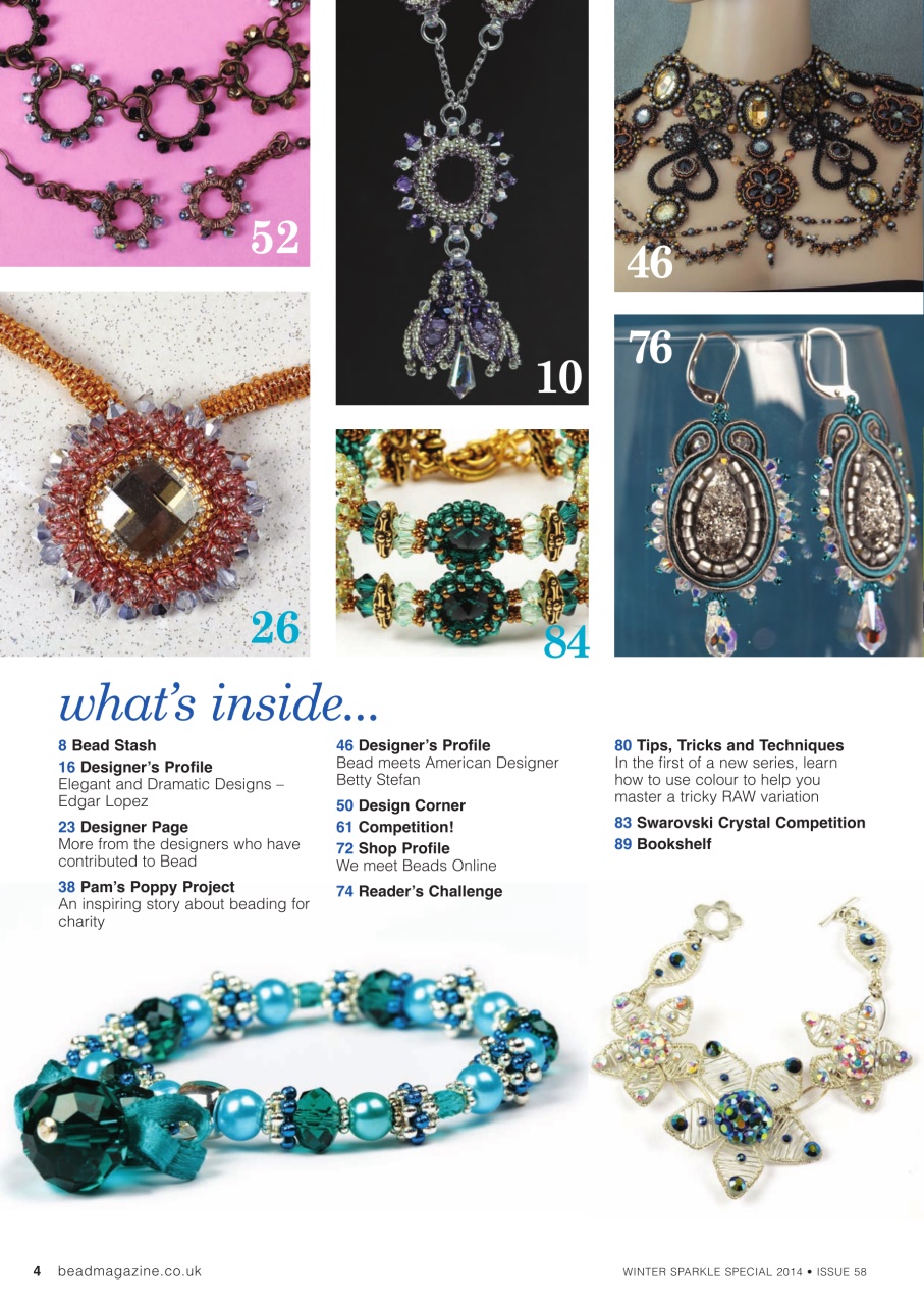 Bead & Jewellery Magazine Preview Pages