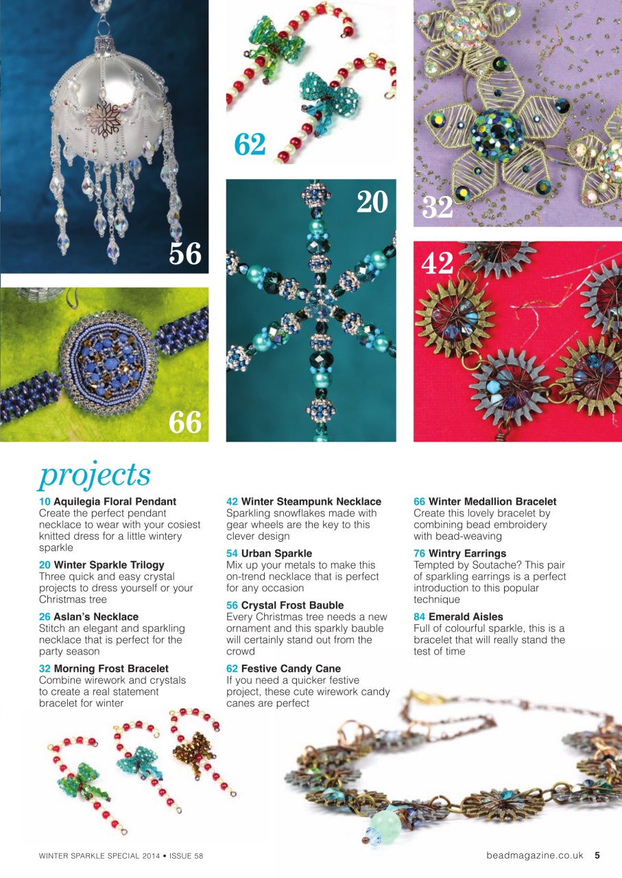 Bead & Jewellery Magazine Preview Pages