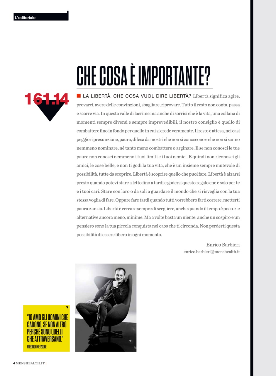Men's Health Italia Preview Pages