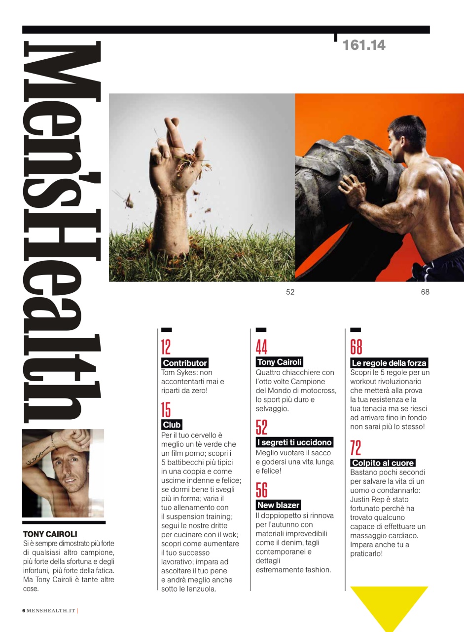 Men's Health Italia Preview Pages