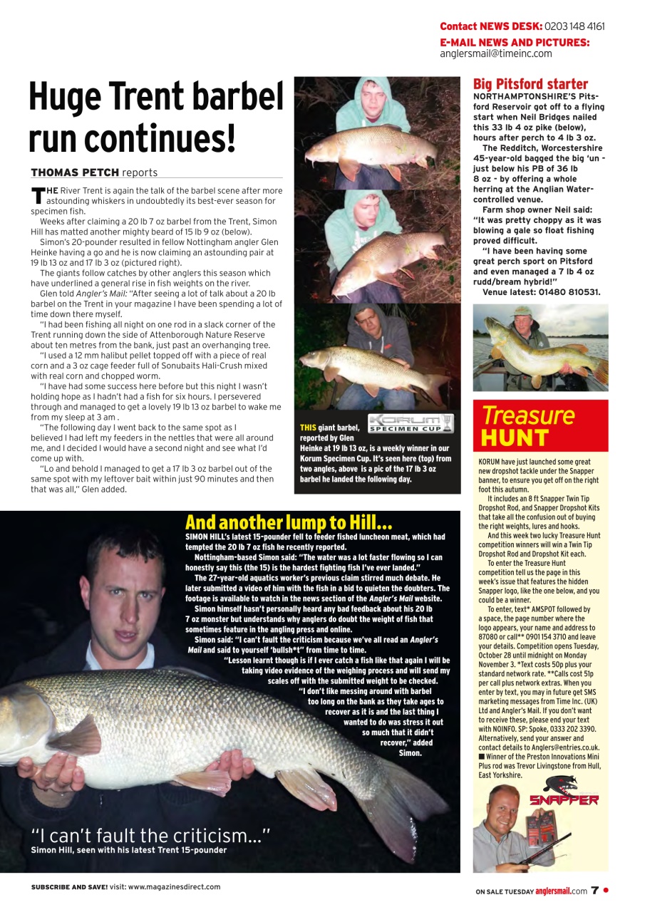 Anglers Mail Preview Pages
