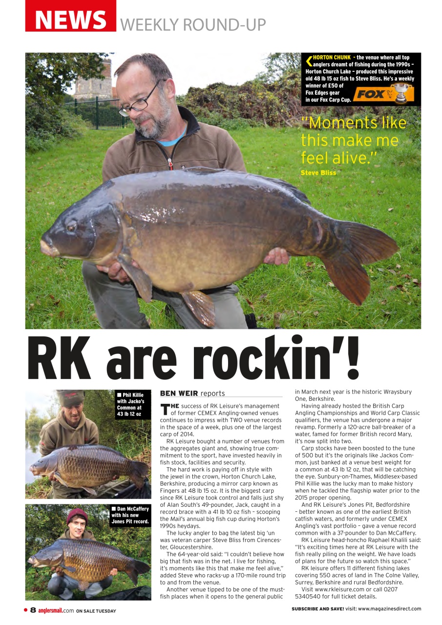 Anglers Mail Preview Pages