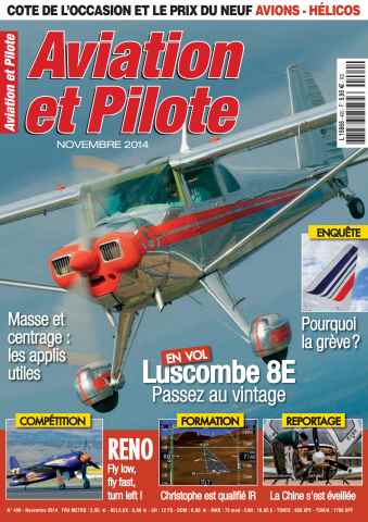 Aviation et Pilote issue November 2014