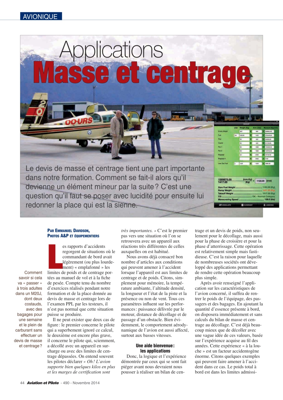 Aviation et Pilote Preview Pages
