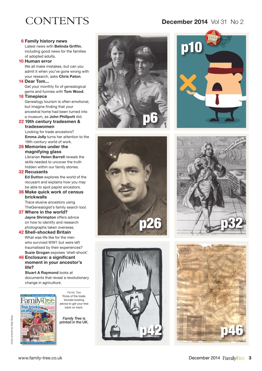Family Tree Preview Pages