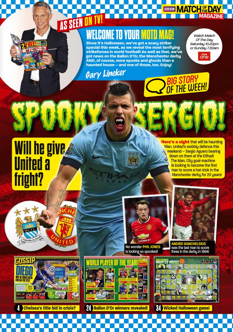 Match of the Day Preview Pages