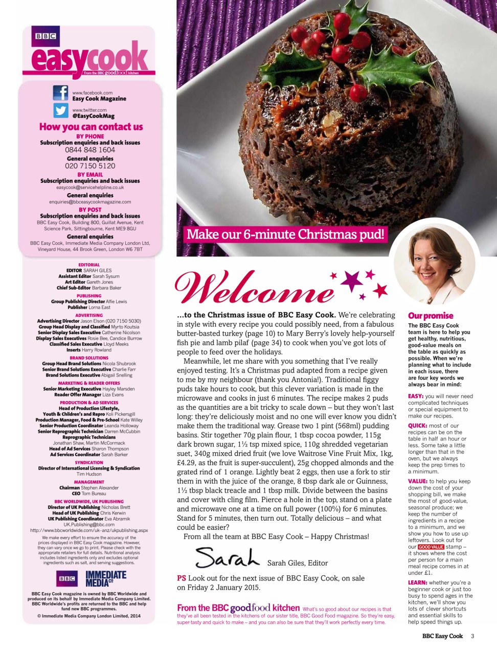 Easy Cook Magazine Preview Pages