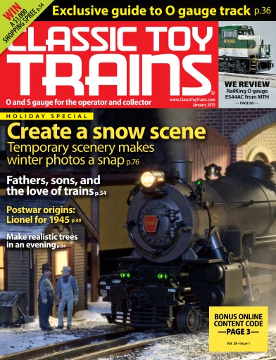 Classic Toy Trains issue 