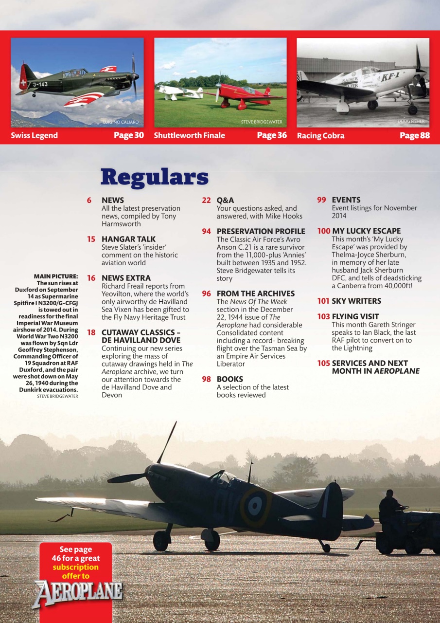 Aeroplane Preview Pages