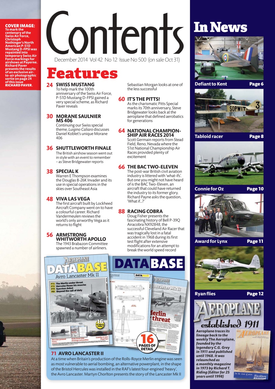 Aeroplane Preview Pages