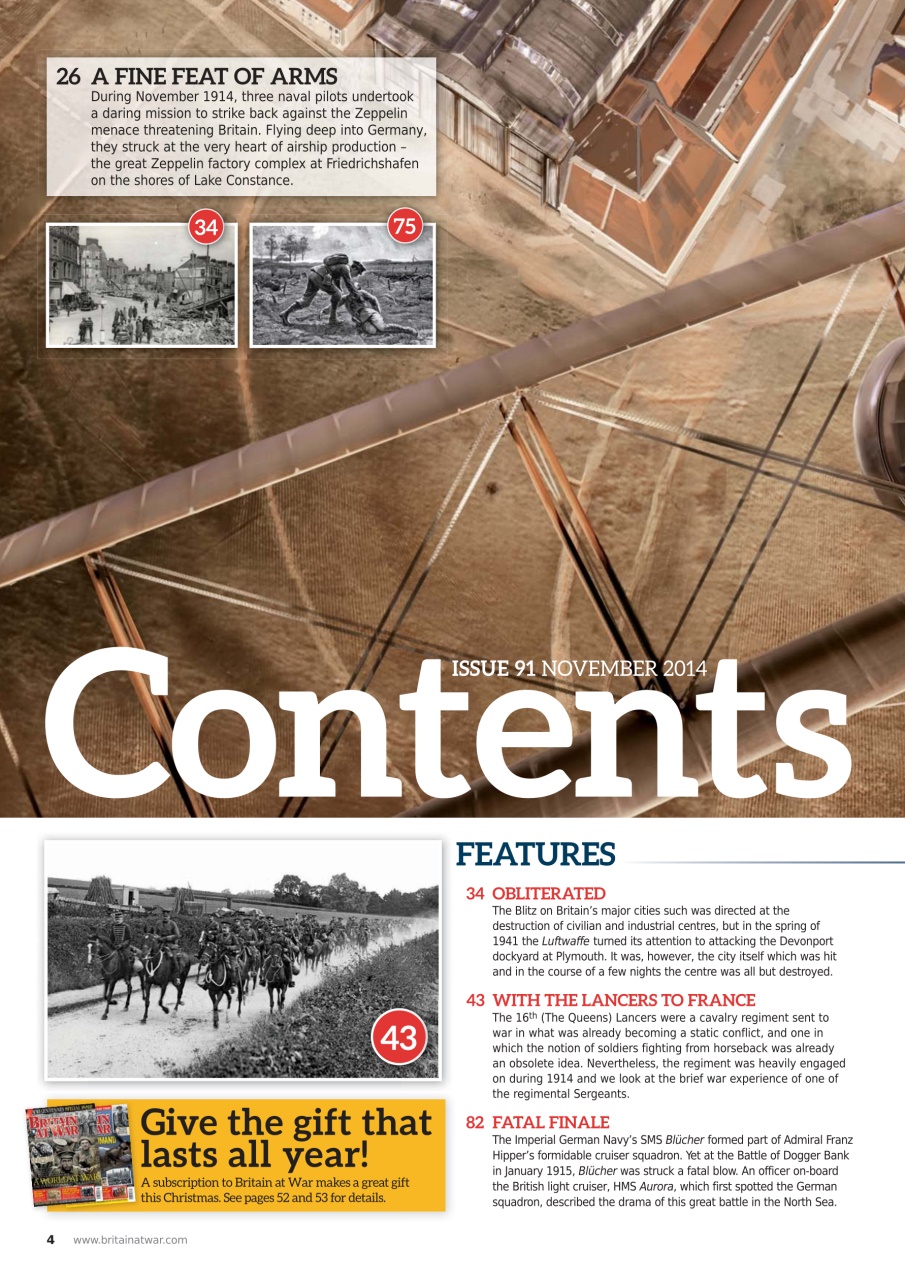 Britain at War Magazine Preview Pages