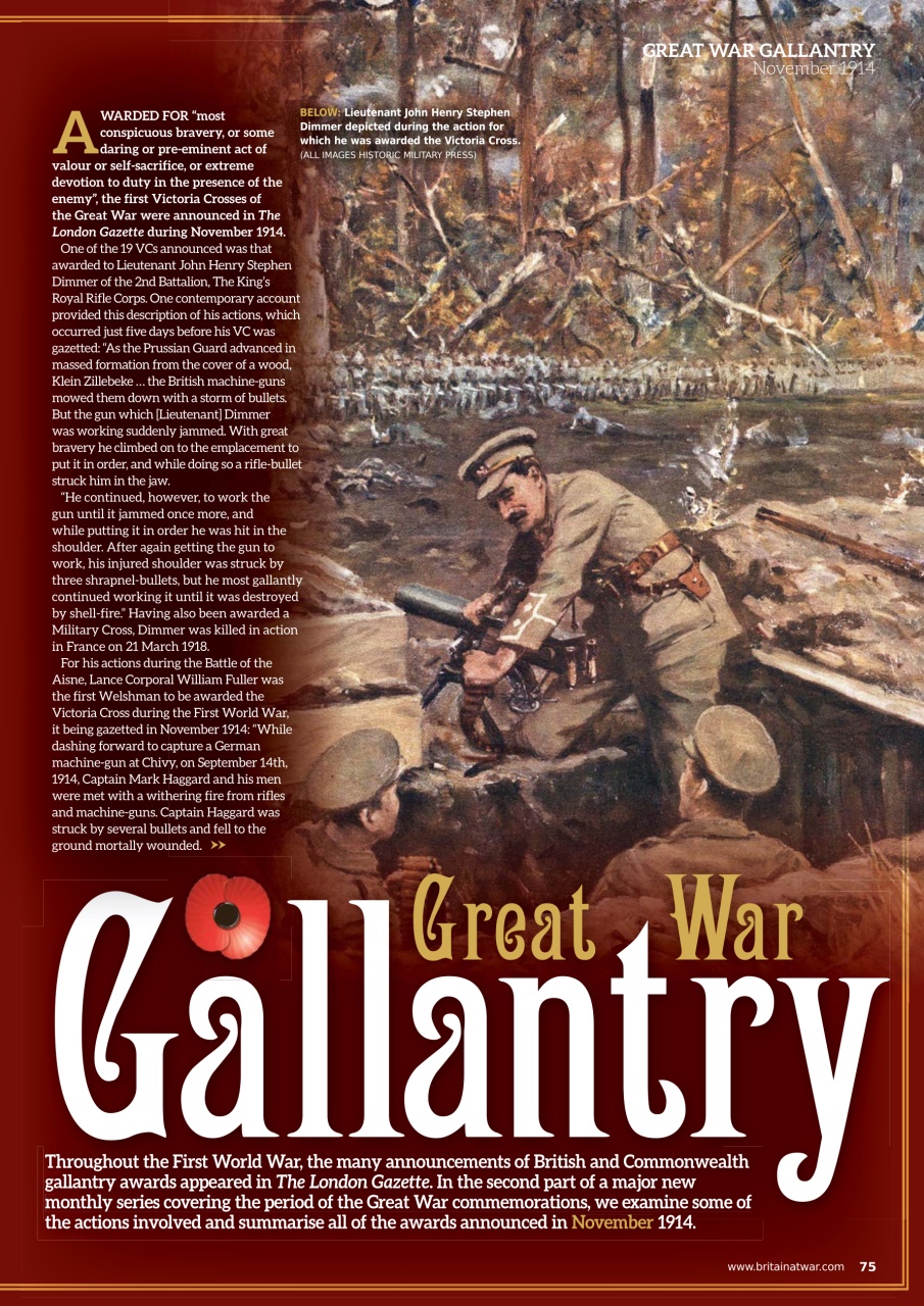 Britain at War Magazine Preview Pages