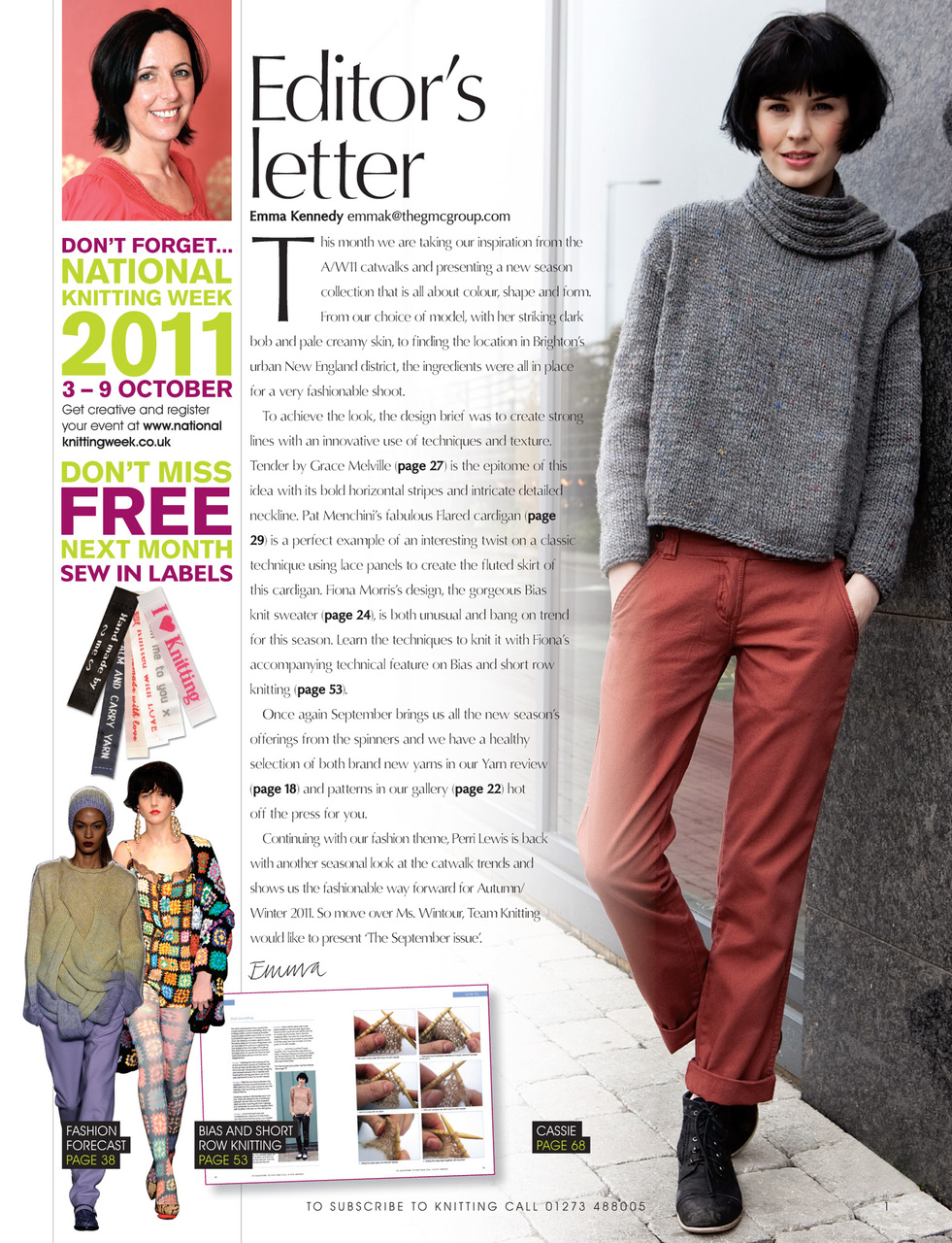 Knitting Preview Pages