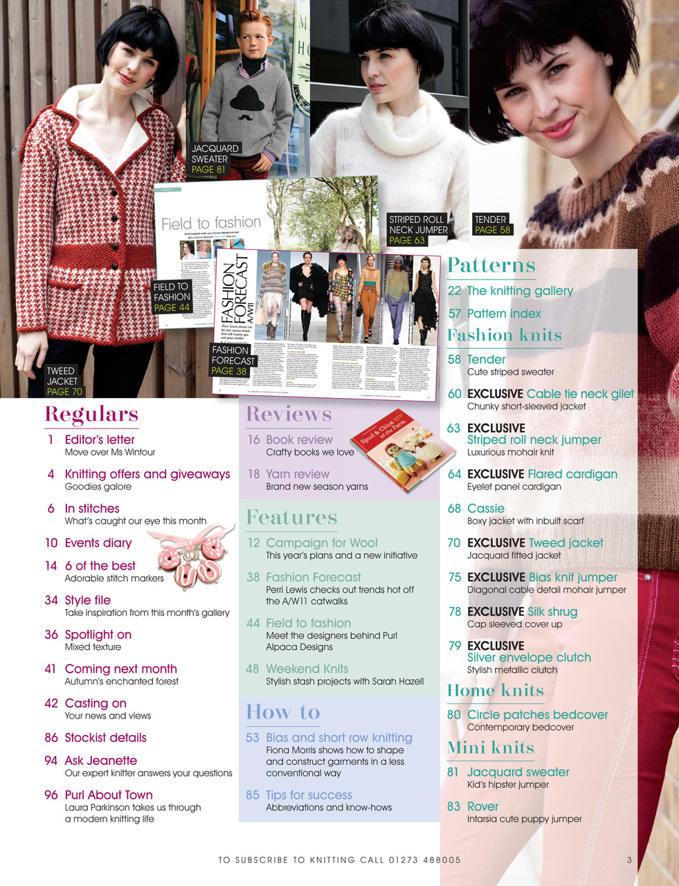 Knitting Preview Pages