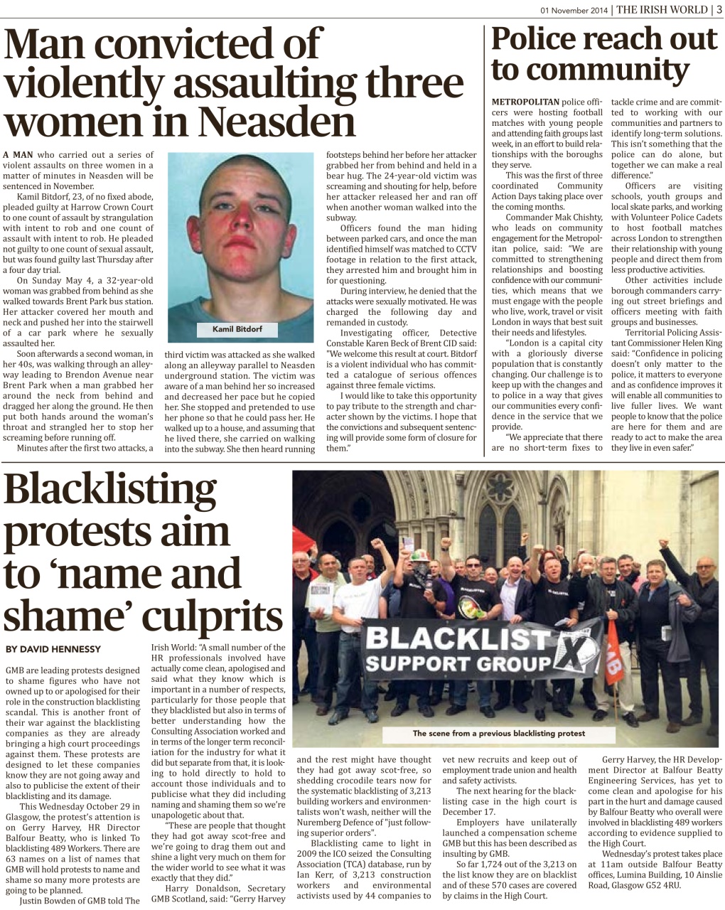 Irish World Preview Pages