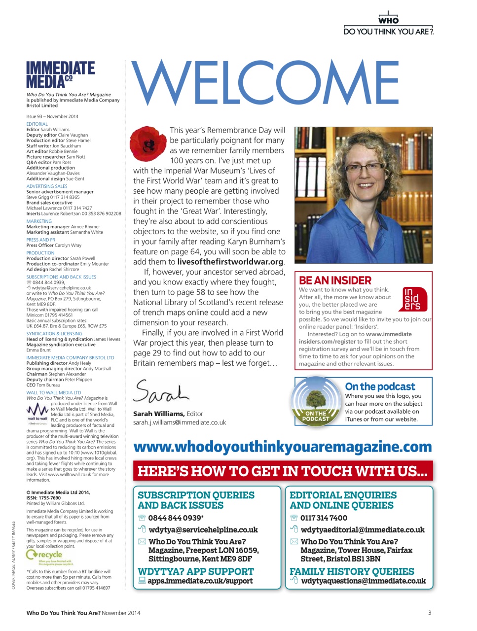 Who Do You Think You Are? Preview Pages