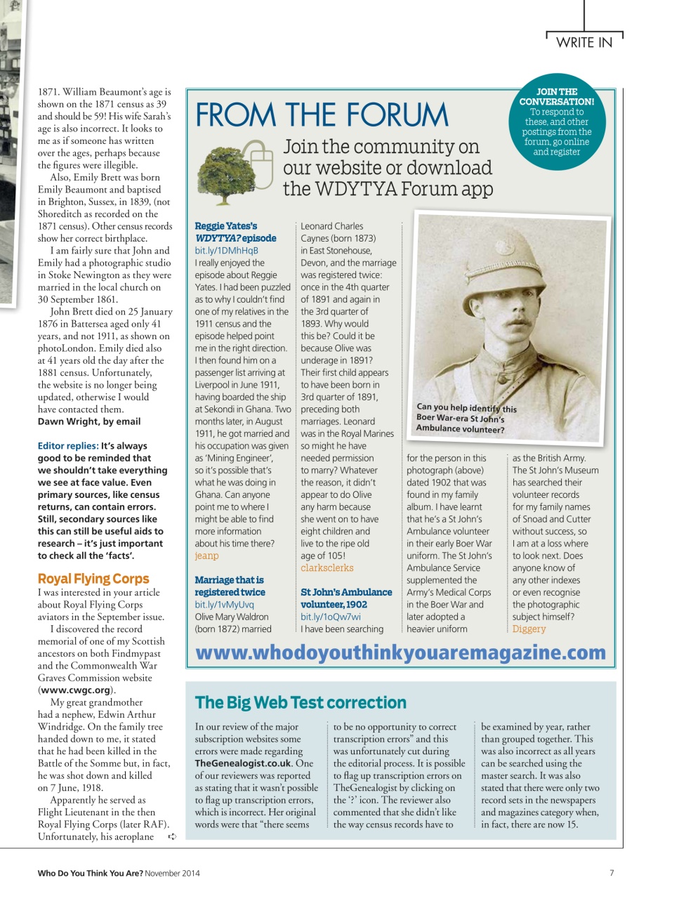 Who Do You Think You Are? Preview Pages