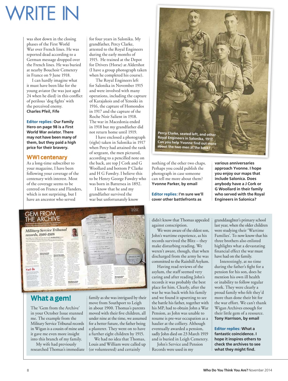 Who Do You Think You Are? Preview Pages