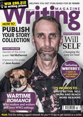 Writing Magazine issue December 2014