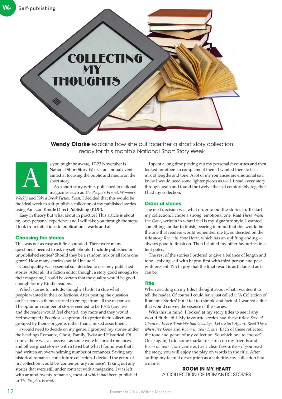 Writing Magazine Preview Pages