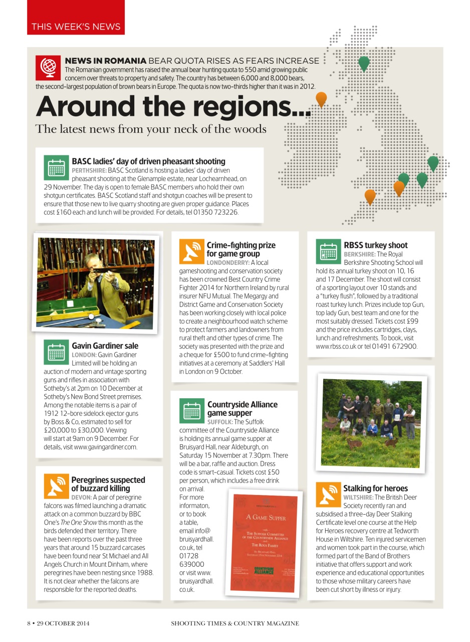 Shooting Times & Country Preview Pages