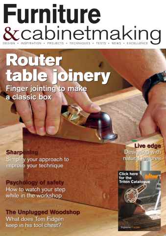 Furniture & Cabinetmaking issue December 2014
