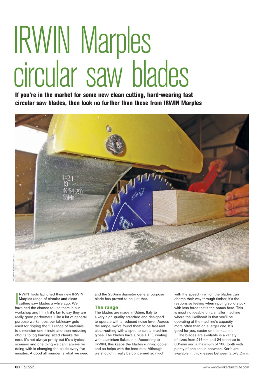 Furniture & Cabinetmaking Preview Pages