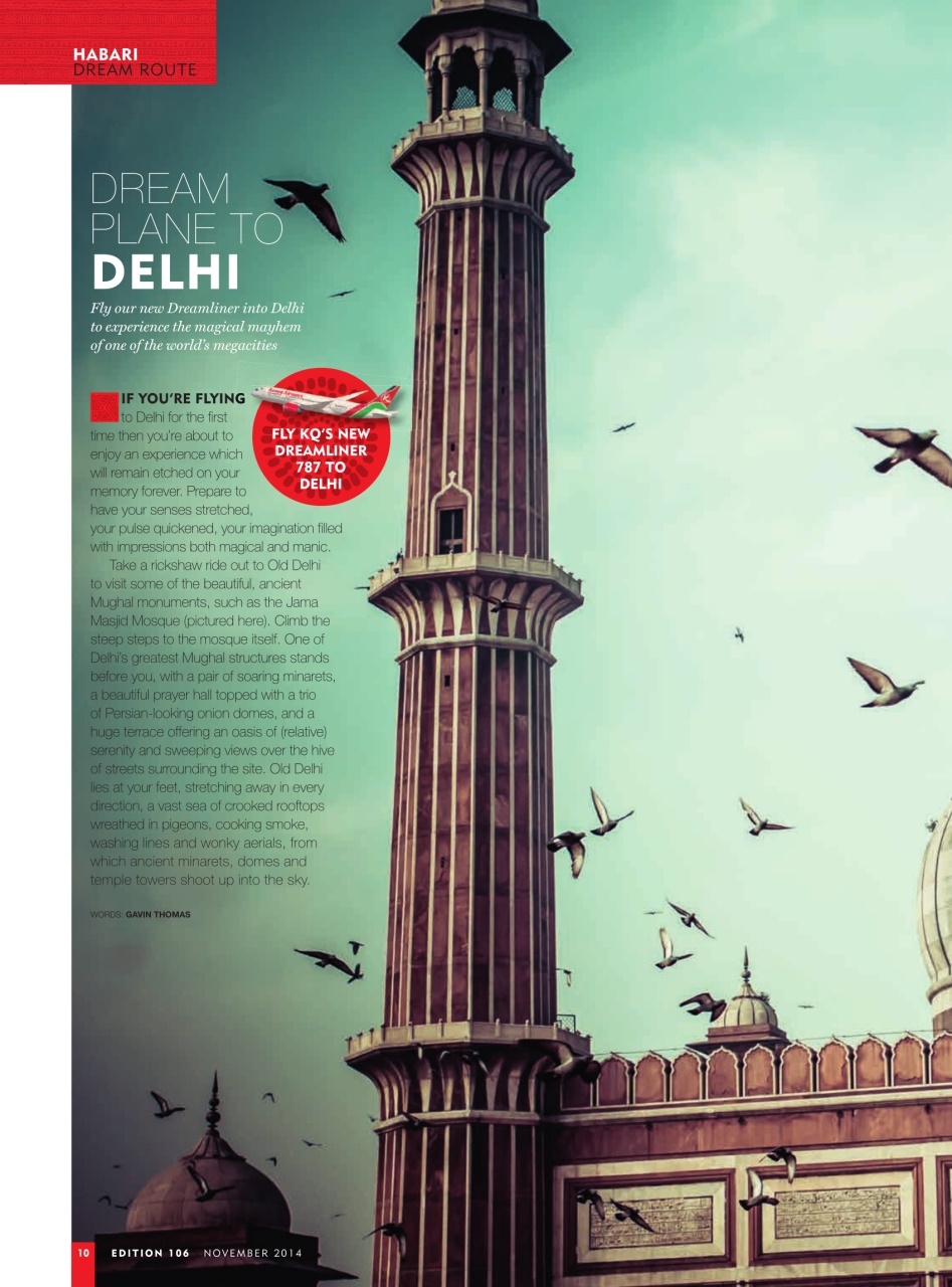 MSAFIRI – Kenya Airways Inflight Preview Pages