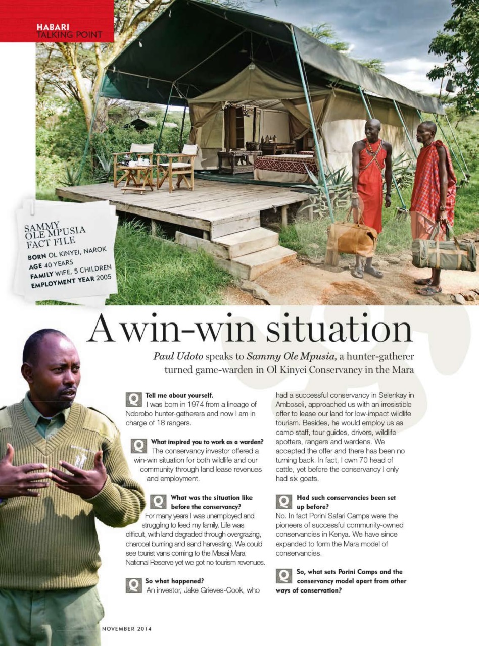 MSAFIRI – Kenya Airways Inflight Preview Pages