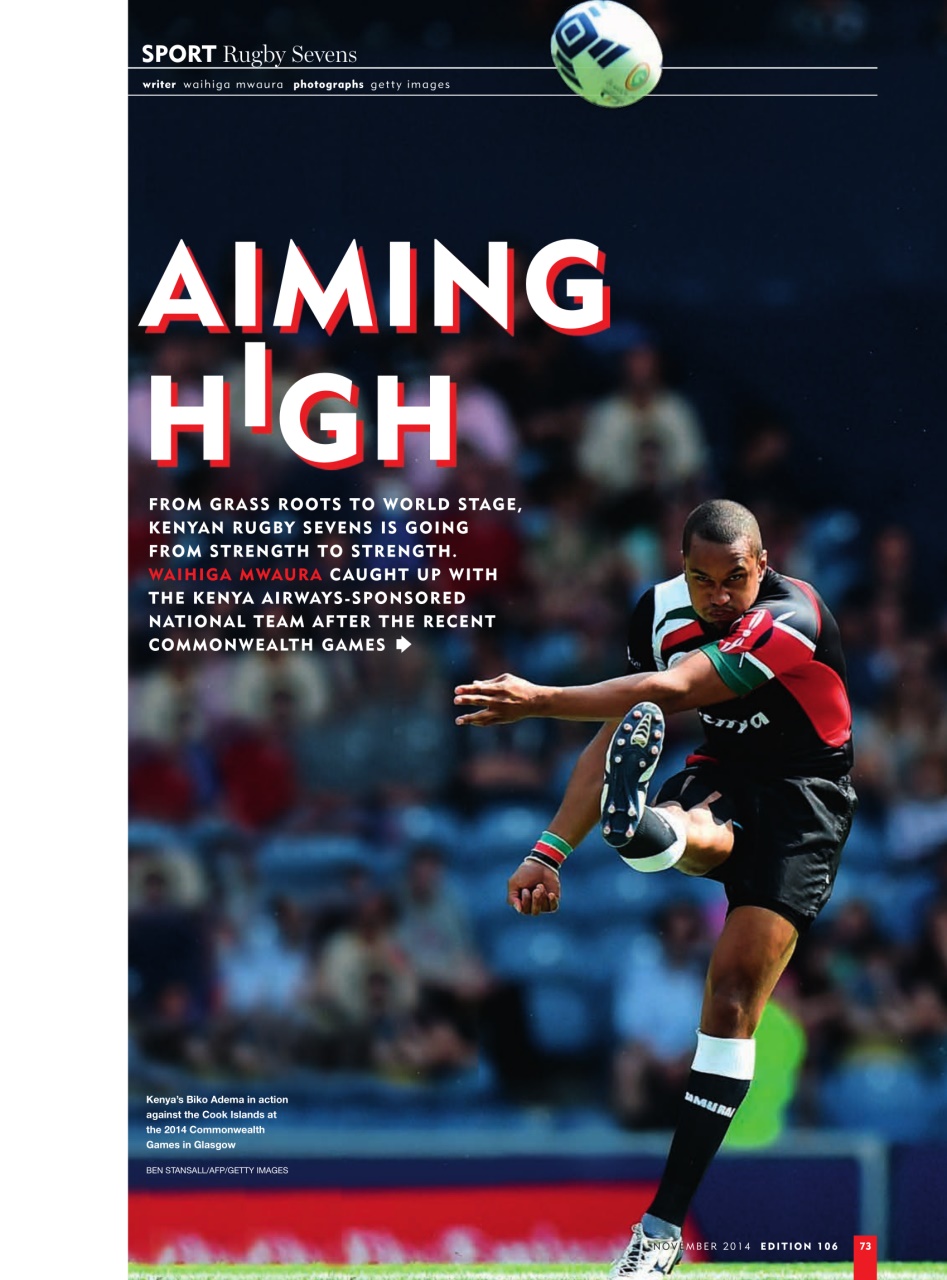 MSAFIRI – Kenya Airways Inflight Preview Pages