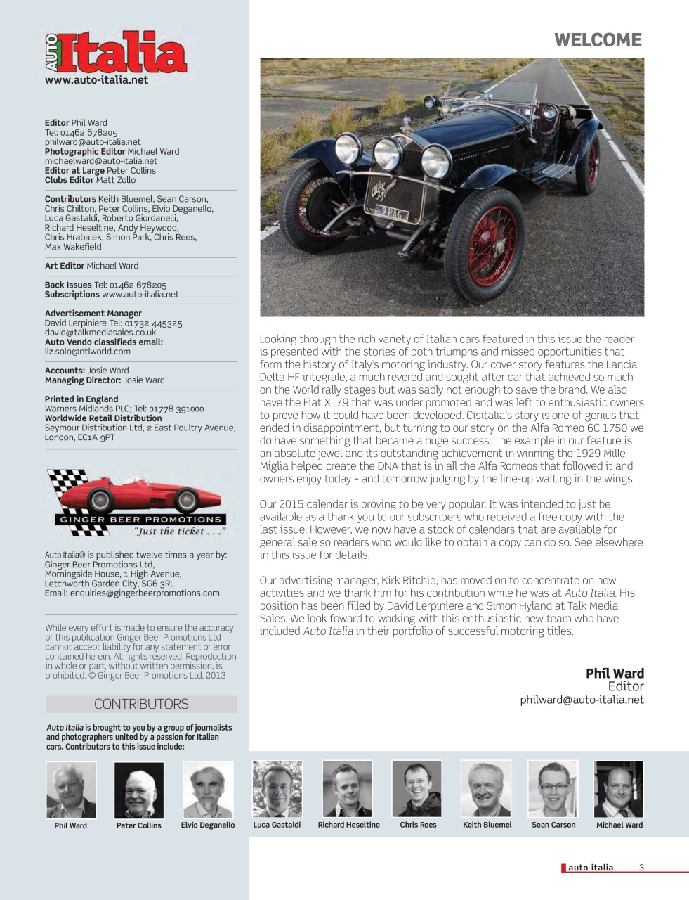 AutoItalia Magazine Preview Pages