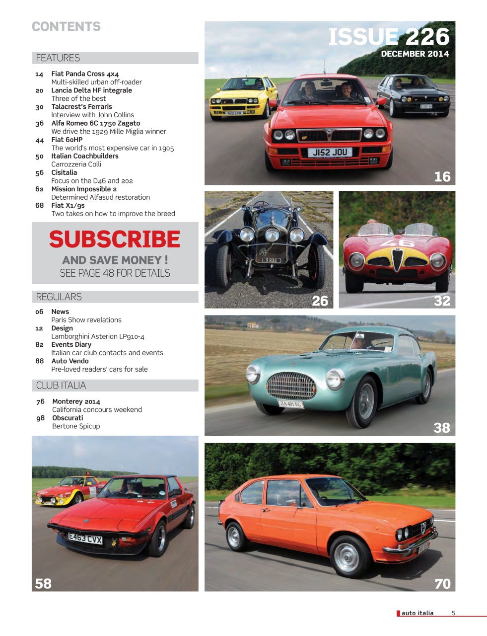 AutoItalia Magazine Preview Pages