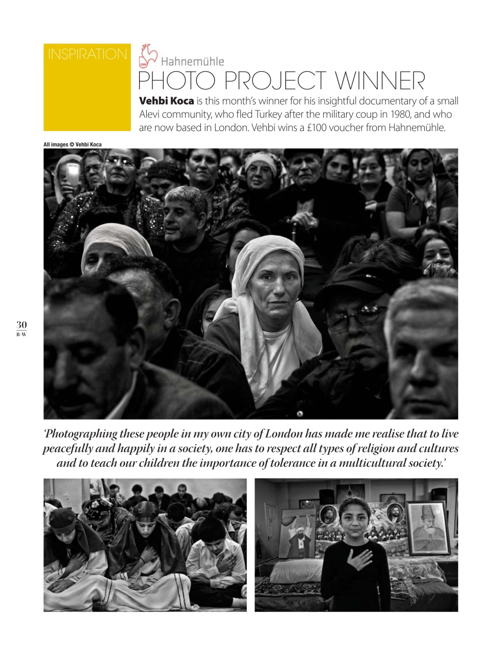 Black+White Photography Preview Pages