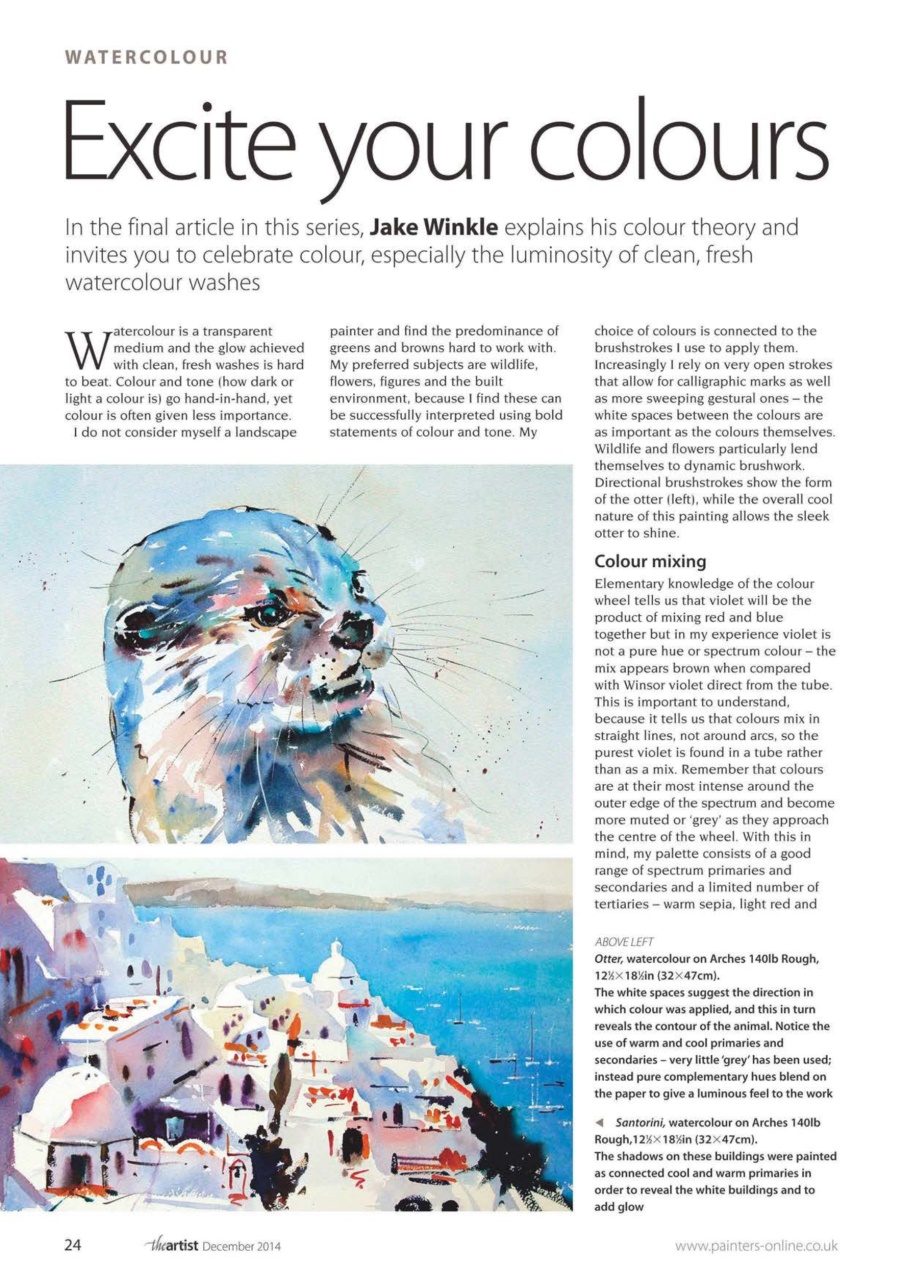 The Artist Preview Pages
