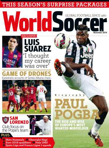 World Soccer issue November 2014