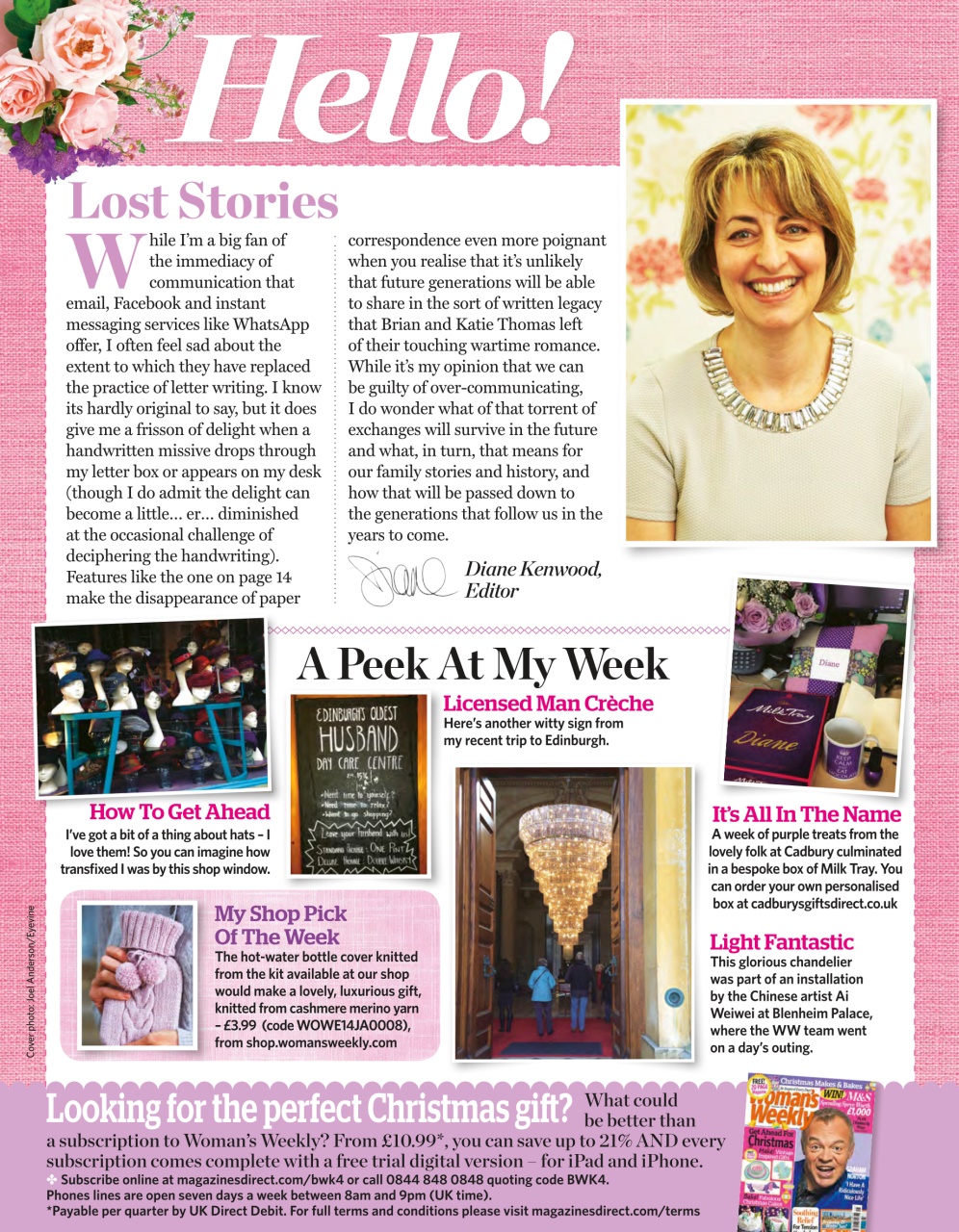 Woman's Weekly Preview Pages