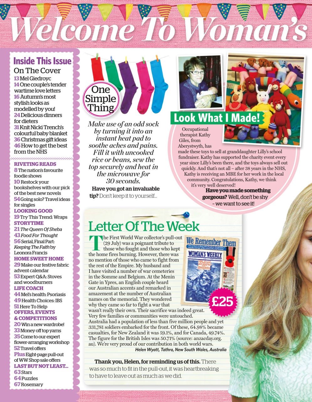 Woman's Weekly Preview Pages